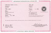OFA cardiac certificate for Hurricane Chaser